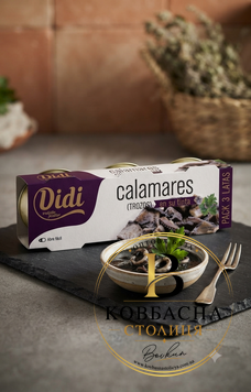 Кальмар в чорнилі  80g TM Didi kalmar-v-chornyli-80g-tm-did фото