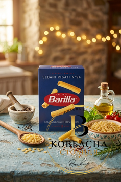 Макарони  Sedani Rigati #94 TM Barilla 500g  /makarony-sedani-rigati-94-tm-barilla-500g/ фото