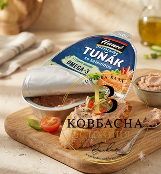 Паштети ТМ Hame Тунець з зеленню   tunets-z-zelenniu фото