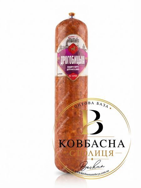 Ковб. "Дрогобичська" в/к в/с  ТМ ДК 0.85кг /kovb.-drohobychska-v-k-v-s-tm-dk-0.85kh/ фото