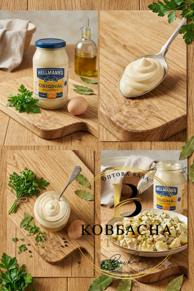 Майонез "Hellmanns" 405g maionez-hellmanns-405g фото