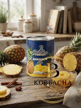 Ананас кільця 565г ТМ Вілерман  /ananas-kiltsia-565h-tm-vilerman/ фото