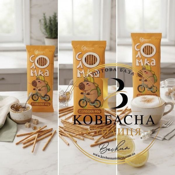 Соломка солодка ТМ Формула Смаку 40г  /solomka-solodka-tm-formula-smaku-40h/ фото