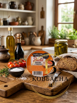 Паштет щоденний Курячий з помідорами 130г kuriachyi-z-pomidoramy фото