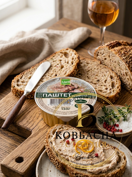 Паштет щоденний Курячий  130г kuriachyi фото