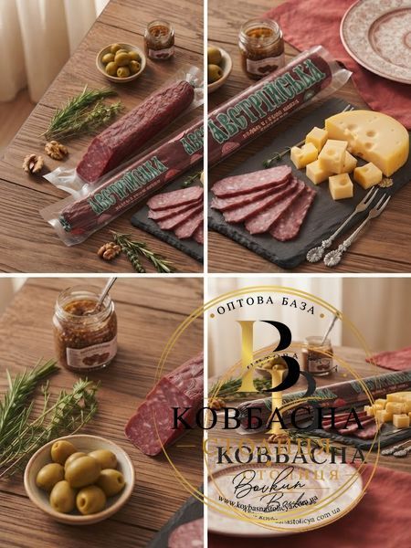 Ковб."Австрійська" с/к в/г 0.58кг kovb.avstriiska фото