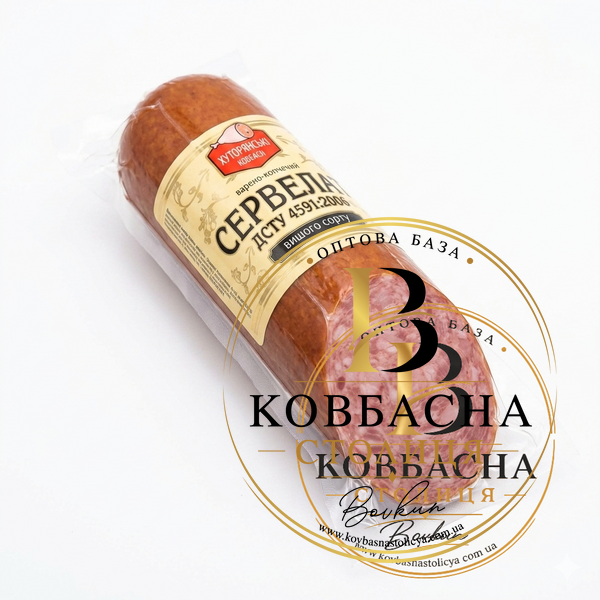 Ковб."Сервелат" в/к ДСТУ 0.34кг kovb.servelat фото