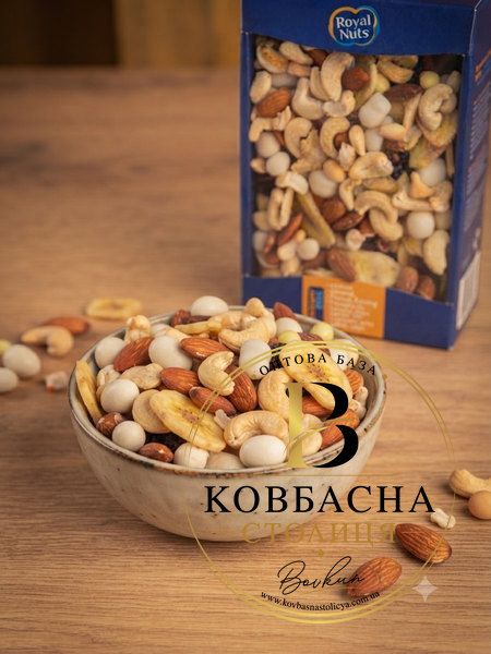 Асорті горіхів Nuts royal 500г asorti-horikhiv-nuts фото