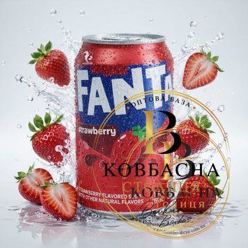 Напій Fanta Strawberry з/б, 0,355л napii-fanta-strawberry фото