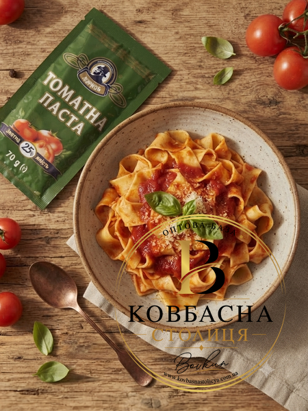 Томатна паста 25%  ТМ Жирнов 70г  tomatna-pasta-25-tm-zhyrnov-70h фото