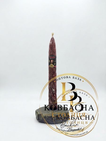 Ковб."Дергачівська з коньяком" с/к в/г 0.48кг kovb.derhachivska-z-koniakom фото