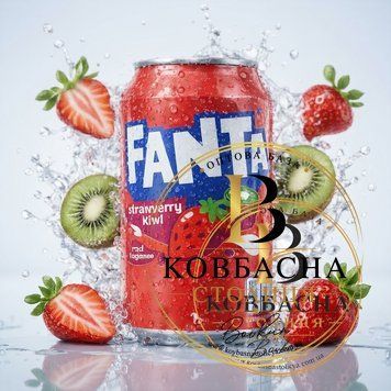 Напій Fanta зі смаком ківі та полуниці газований з/б, 0,33л napii-fanta-zi-smakom-kivi-ta-polunytsi фото